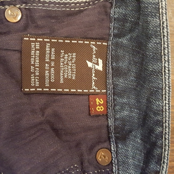 7 For All Mankind A Pocket Jeans - Picture 4 of 4